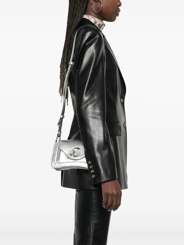 バッグ・カバンその他 COCCINELLE Woman Mini bag Silver E5PJ5190201 Y69 Coccinelle Leather Mini Bag | Silver | FARFETCH JO