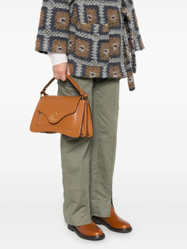 【関税&送料込】Coccinelle Bags Brown Coccinelle Medium C-Me Tote Bag | Brown | FARFETCH
