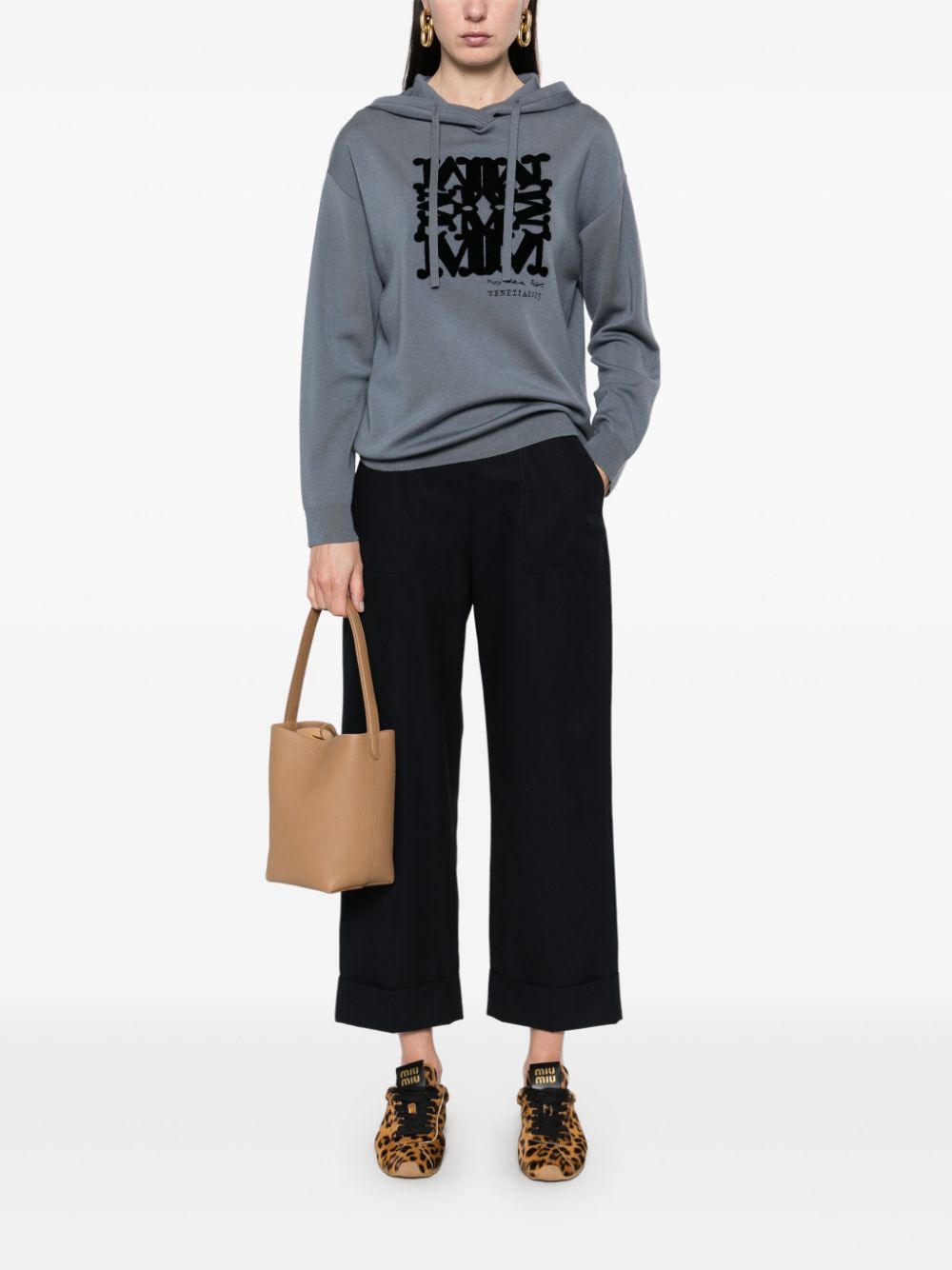 Max Mara Sfinge hoodie - Blauw