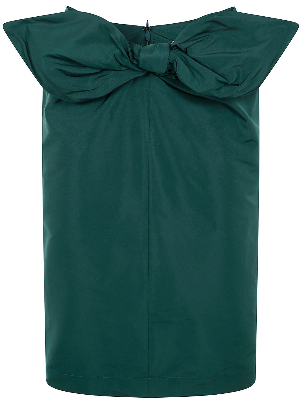 Nº21 bow pencil skirt - Green