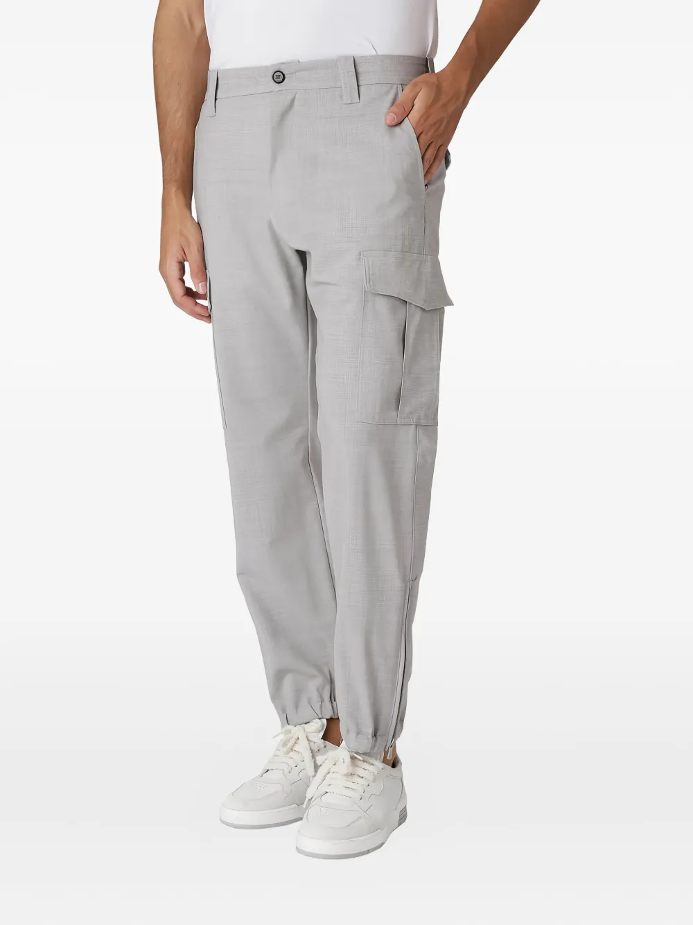 Eleventy cargo trousers | Tailored Trousers | Image 2