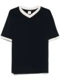 Eleventy V-neck jersey - Blue