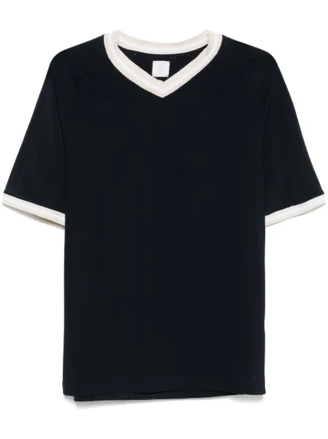 Eleventy T-Shirt mit V-Ausschnitt