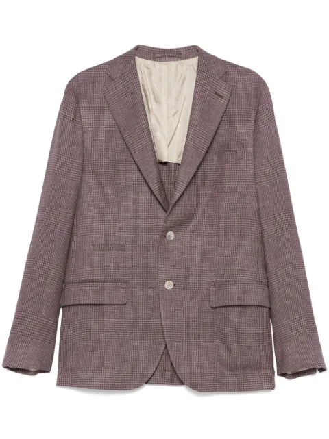 Eleventy checked blazer