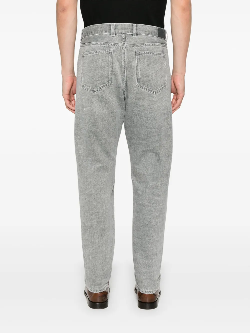 Eleventy Jeans met toelopende pijpen Grijs