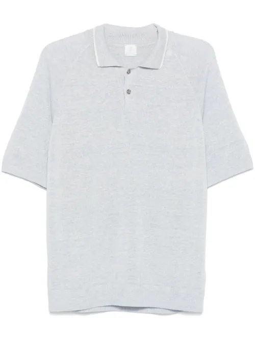 Polo à effet chiné - Eleventy - Modalova