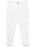 Eleventy cargo trousers - White