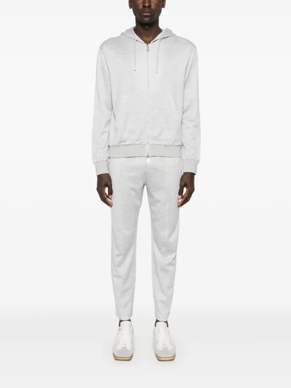 Eleventy mélange-effect Hoodie | Grey | FARFETCH HK