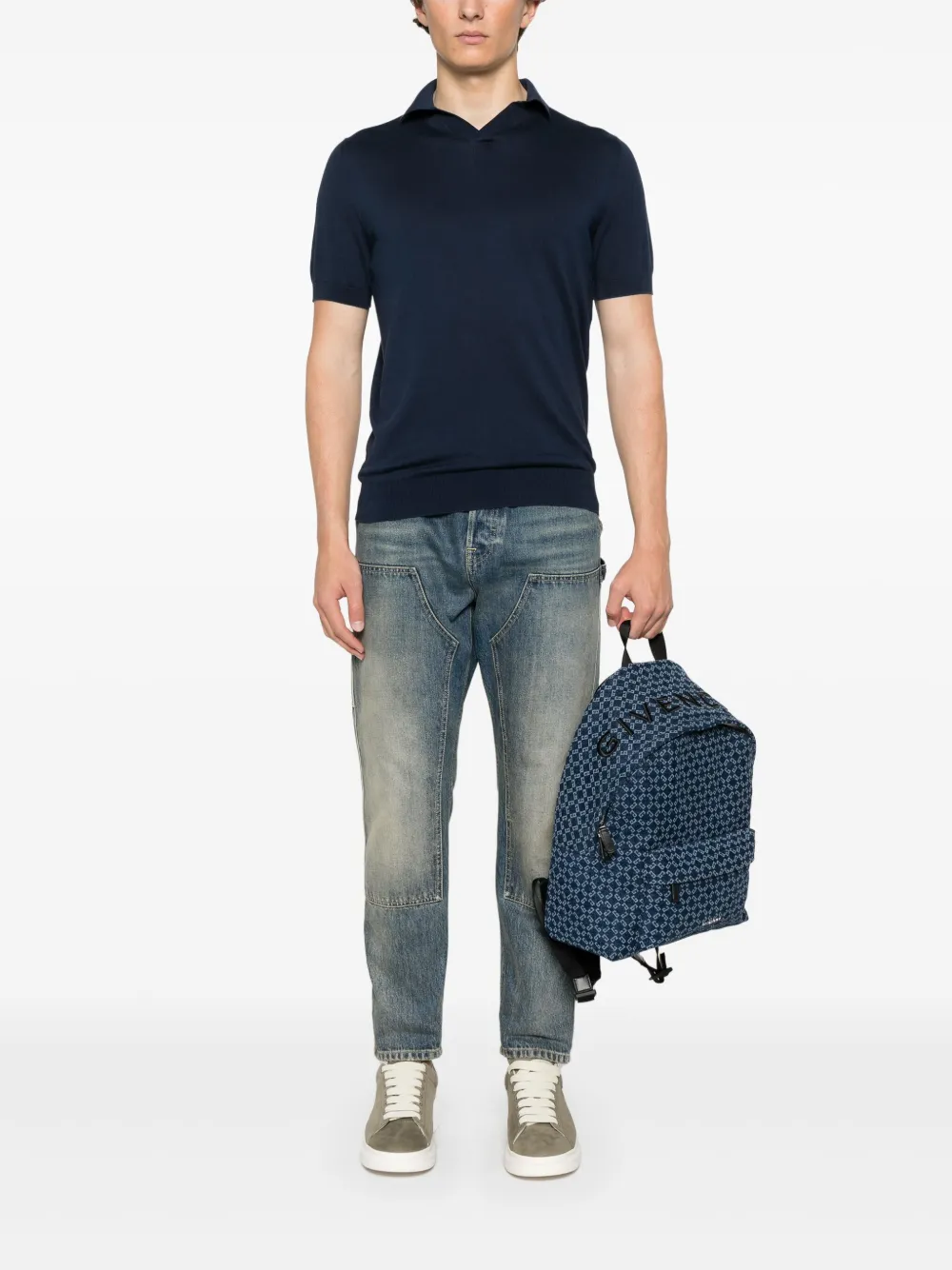 Eleventy Jeans met toelopende pijpen - Blauw