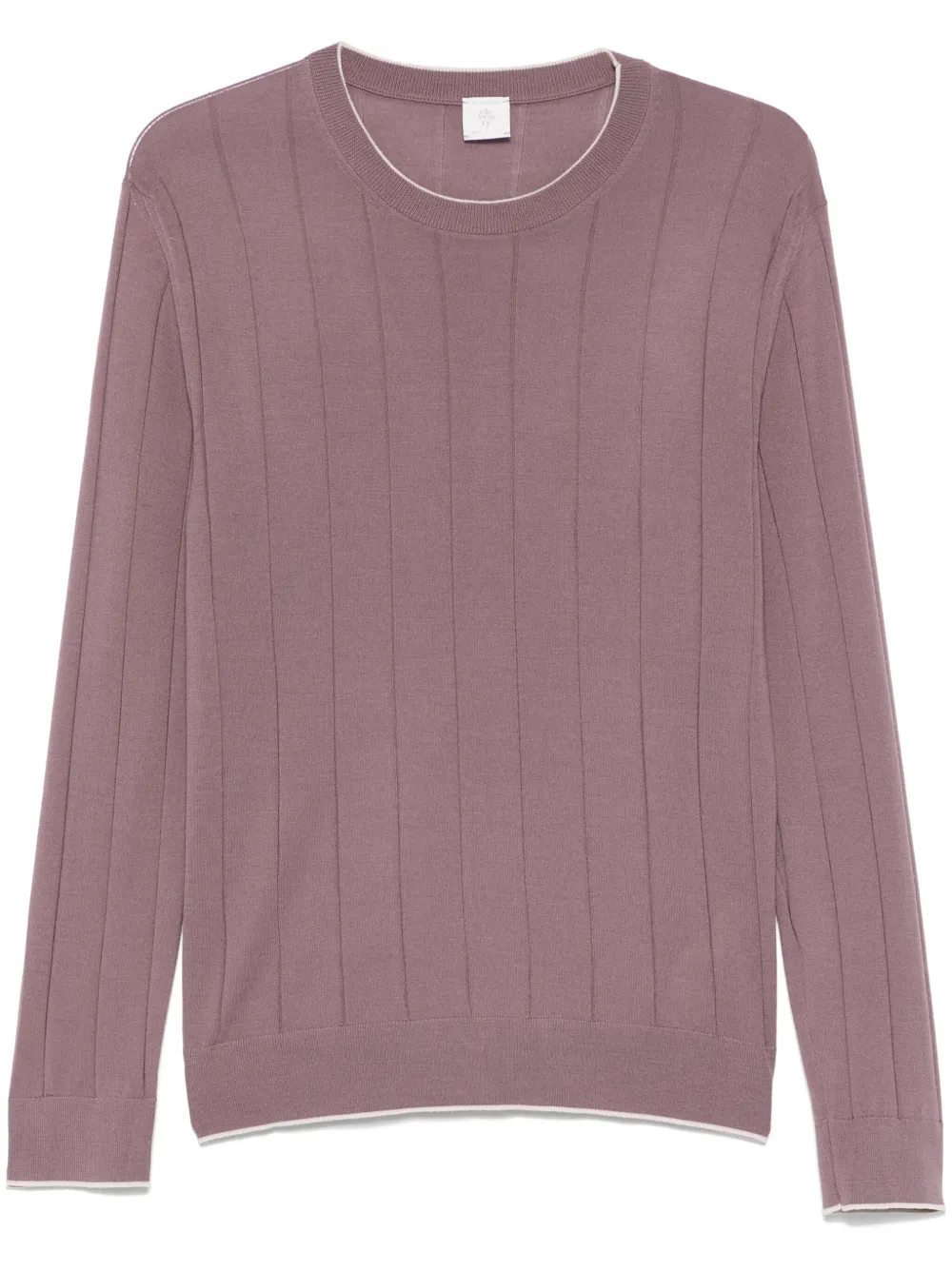 Eleventy suéter con cuello redondo | morado | Image 1
