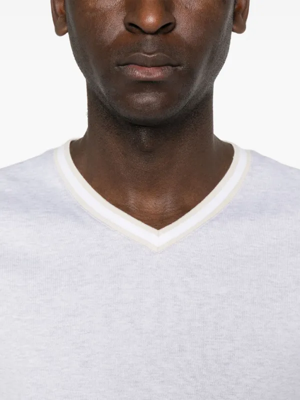 [ELEVENTY] コットン Tシャツ グレー Eleventy コットン Tシャツ | グレー | FARFETCH JP