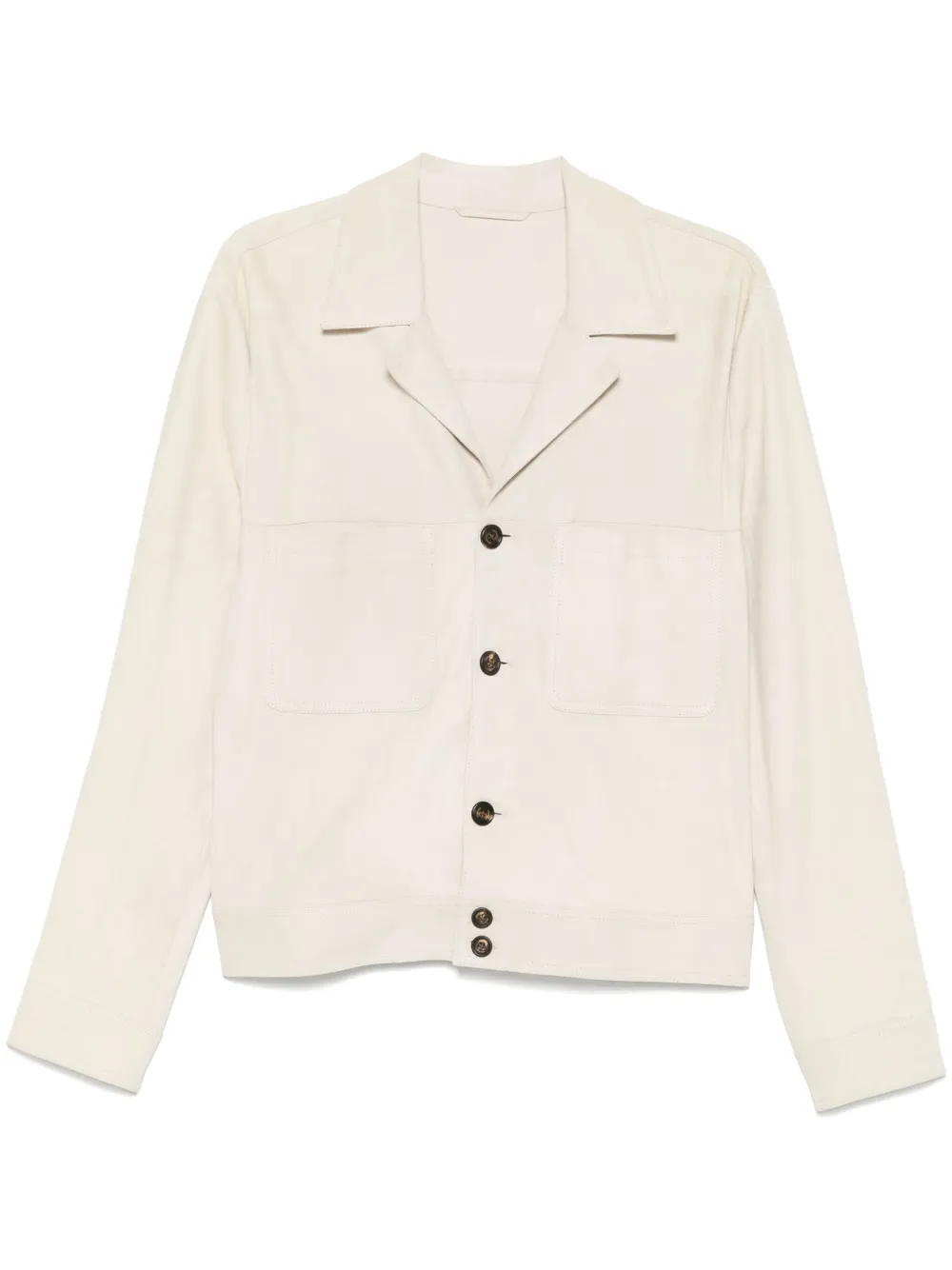 Eleventy suede jacket | Neutrals | Image 1