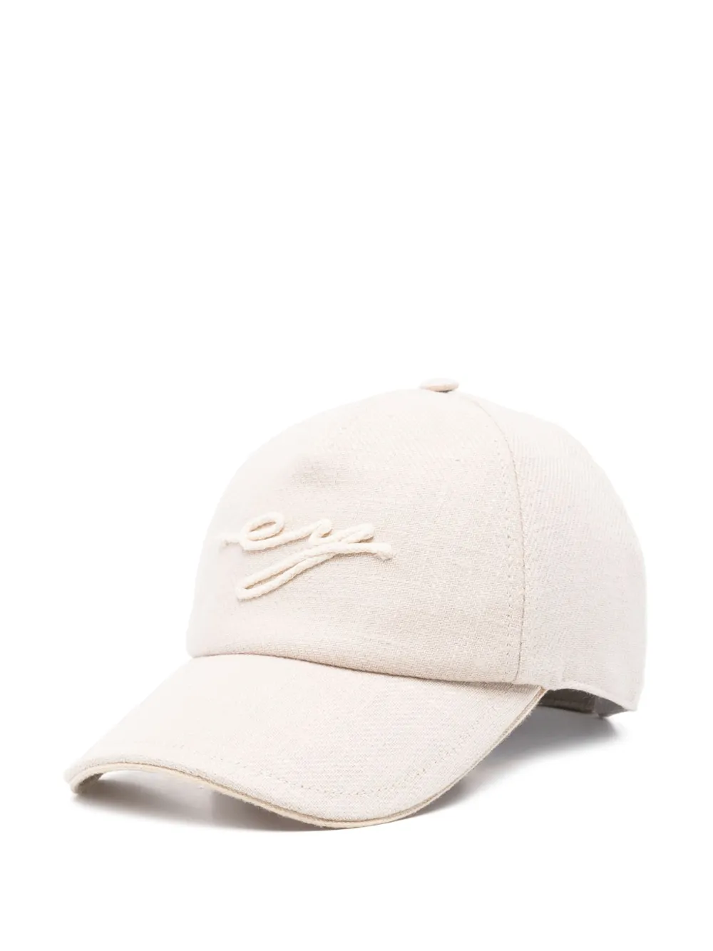 logo-embroidered cap