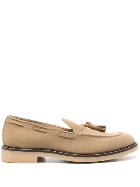 Eleventy zapatos top sider de gamuza