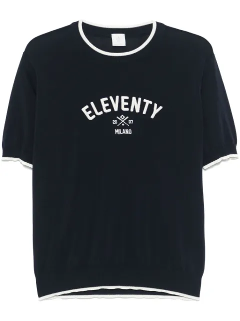 Eleventy knitted T-shirt