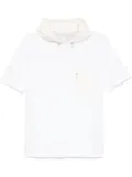 Eleventy hooded T-shirt - White