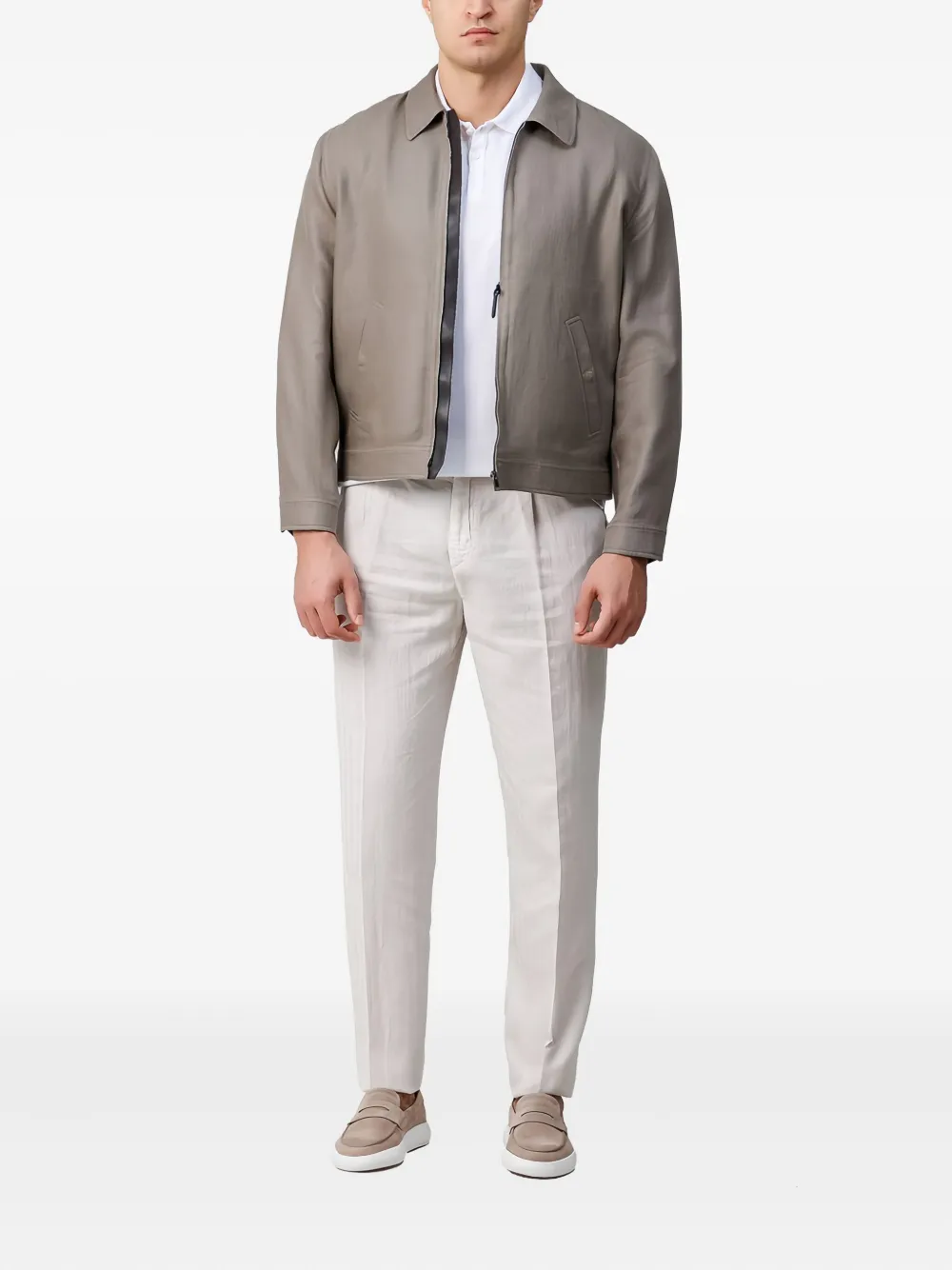 Eleventy pleated trousers | Tailored Trousers | Image 2