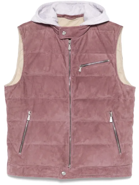 Eleventy hooded gilet