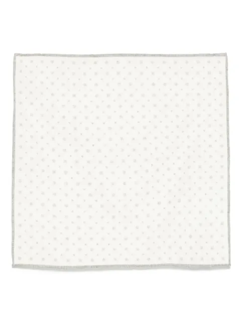 Eleventy floral-print handkerchief scarf