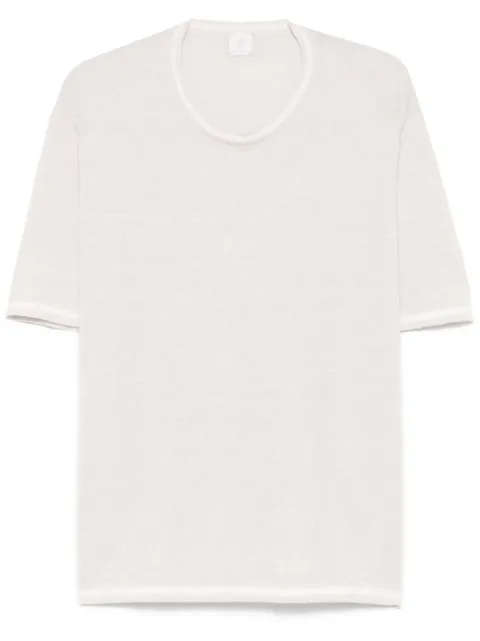 Eleventy Gestricktes T-Shirt
