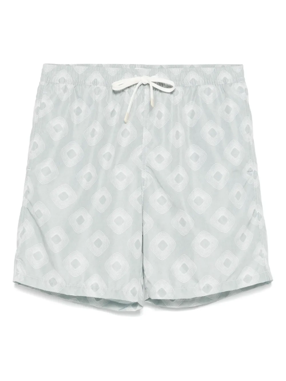 Eleventy shorts de playa con estampado geométrico | verde | Image 1