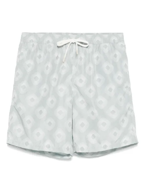 Short de bain à imprimé géométrique - Eleventy - Modalova