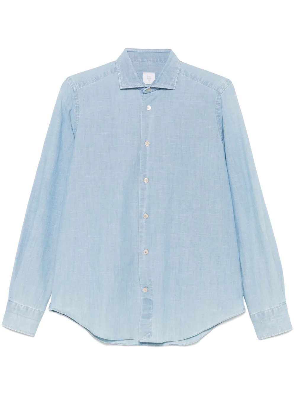 Eleventy Denim overhemd Blauw