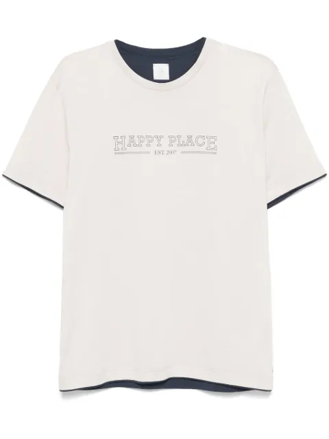 Eleventy t-shirt à imprimé texte