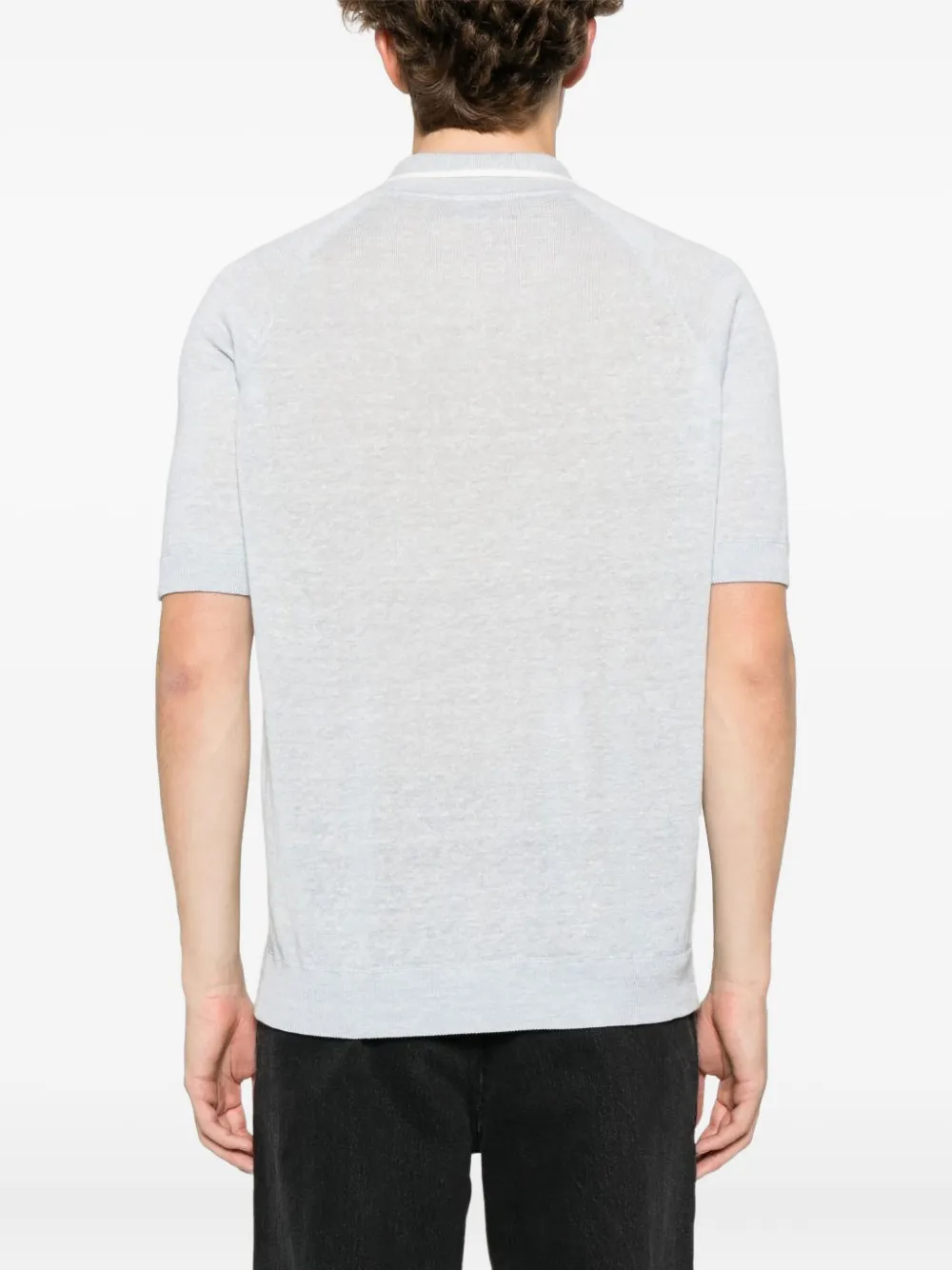 Eleventy Poloshirt met korte mouwen Grijs