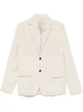 Eleventy layered blazer - Neutrals