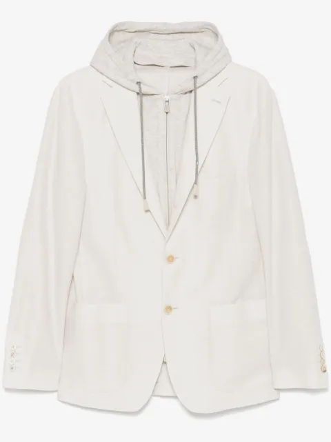 Eleventy blazer à design superposé
