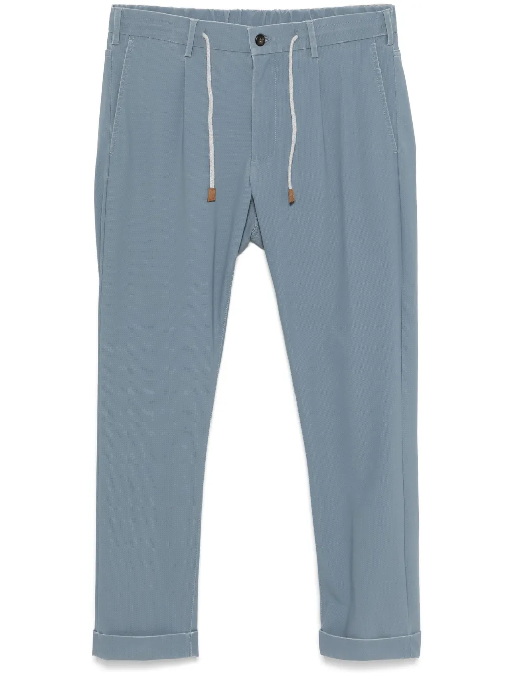 Eleventy twill tapered trousers | Blue | Image 1