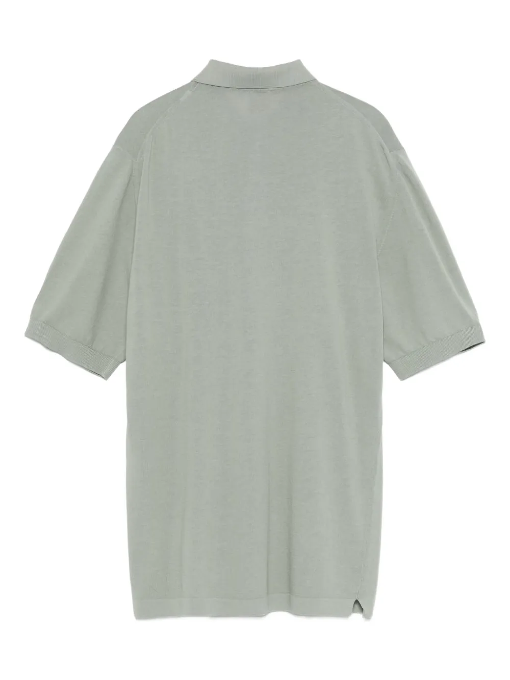 Eleventy Poloshirt met ronde hals - Groen