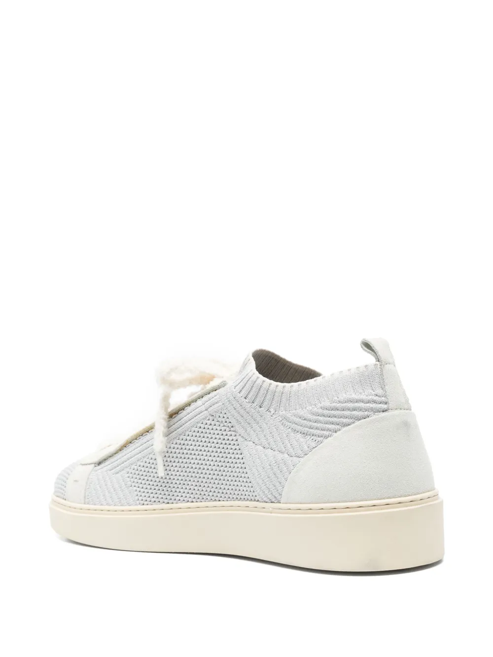 Eleventy knitted-upper sneakers Grey