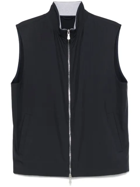 Eleventy zip-up gilet 