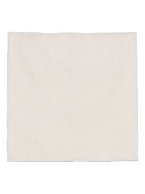 Eleventy stripe-detailed handkerchief scarf