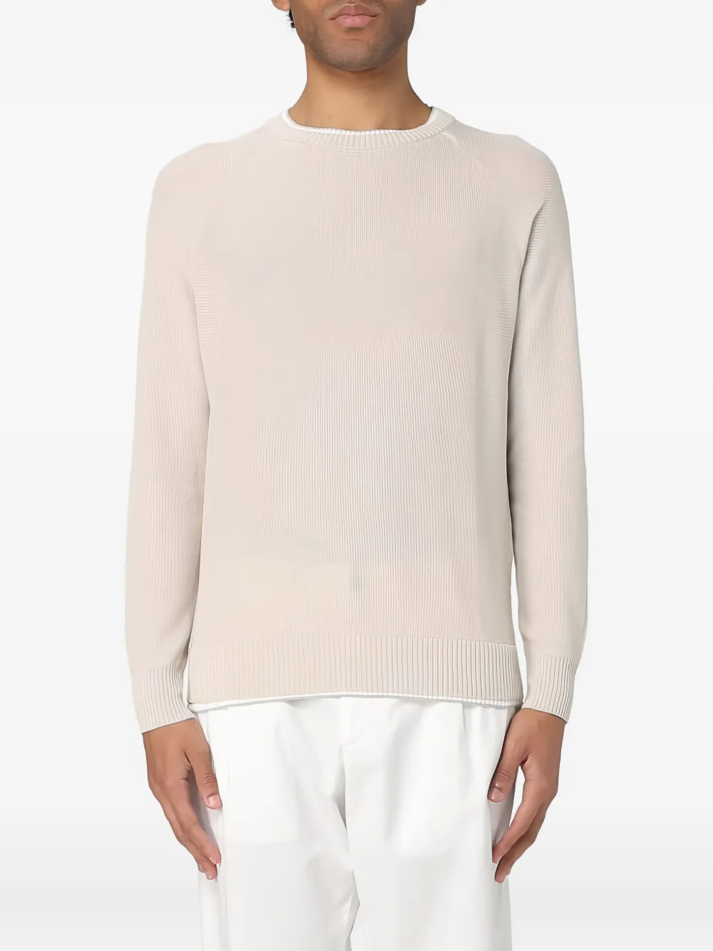 Eleventy suéter con cuello redondo | neutro | Image 1