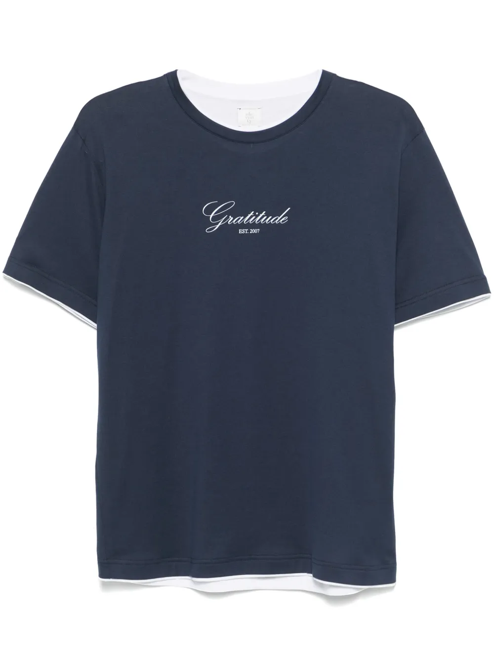 Eleventy playera con cuello redondo | azul | Image 1