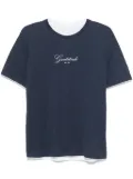 Eleventy crew-neck T-shirt - Blue