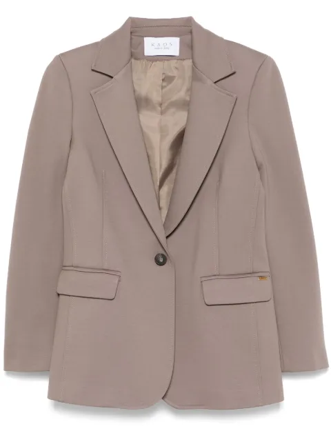 kaos single-breasted blazer