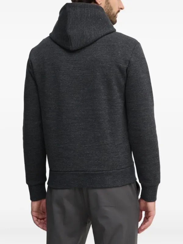 Polo Ralph Lauren Hooded colour-blocked Jacket Grey FARFETCH PH