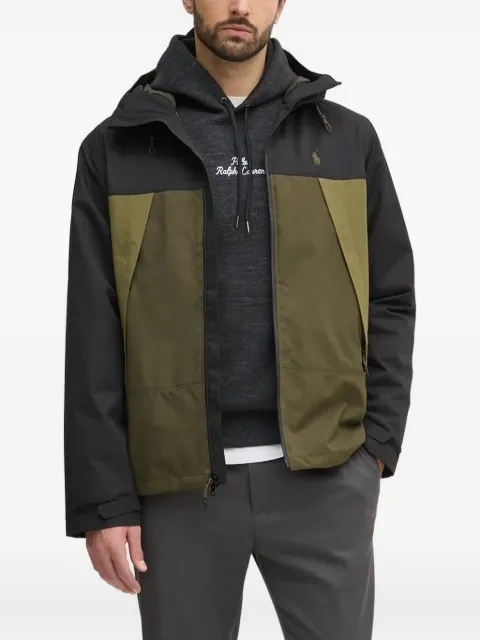 Polo Ralph Lauren two-tone hooded jacket