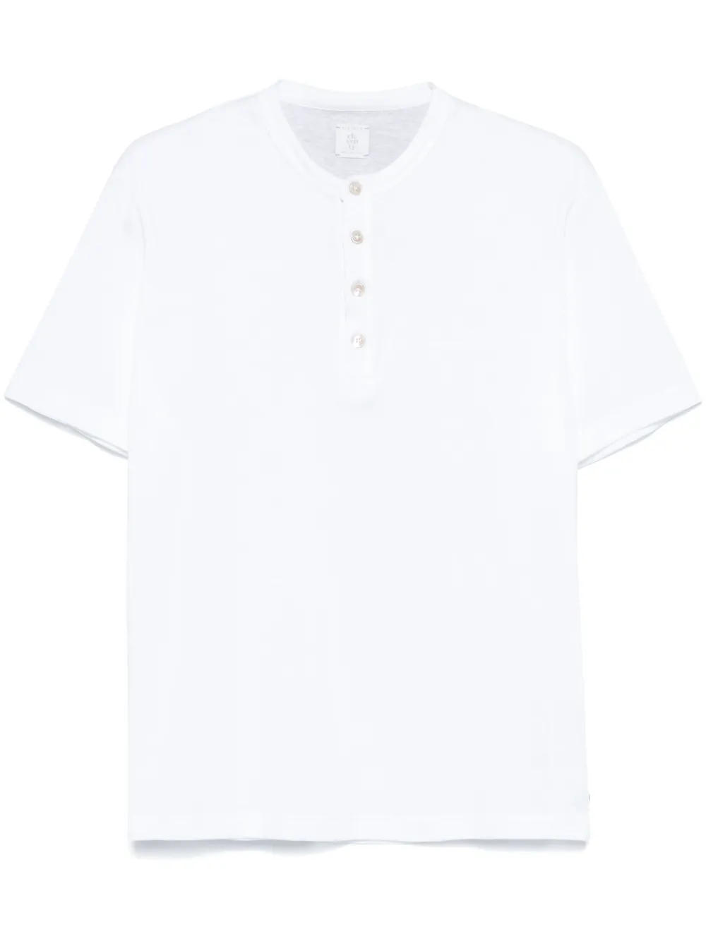 henley-neck T-shirt