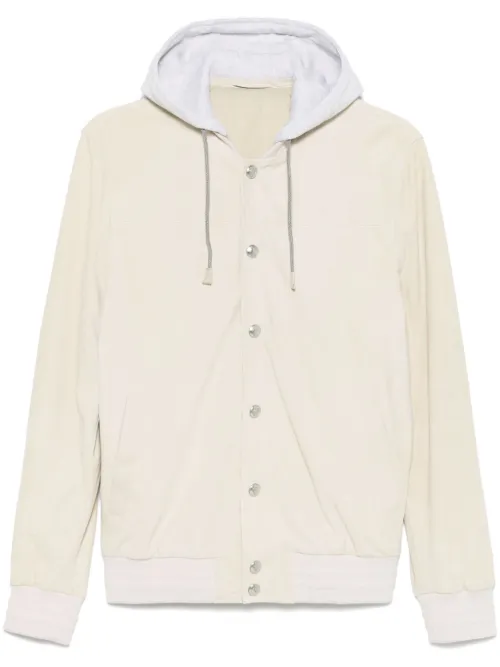 Veste bomber à capuche - Eleventy - Modalova