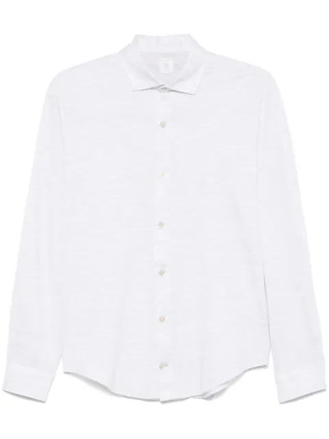 Eleventy mélange-effect shirt