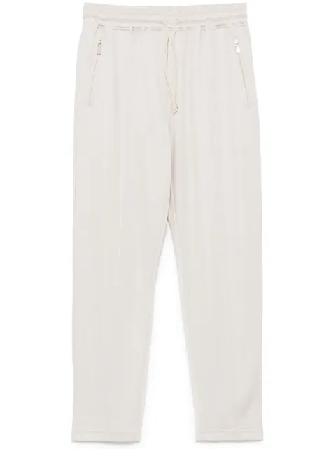 Eleventy pantalones de chándal con costuras verticales