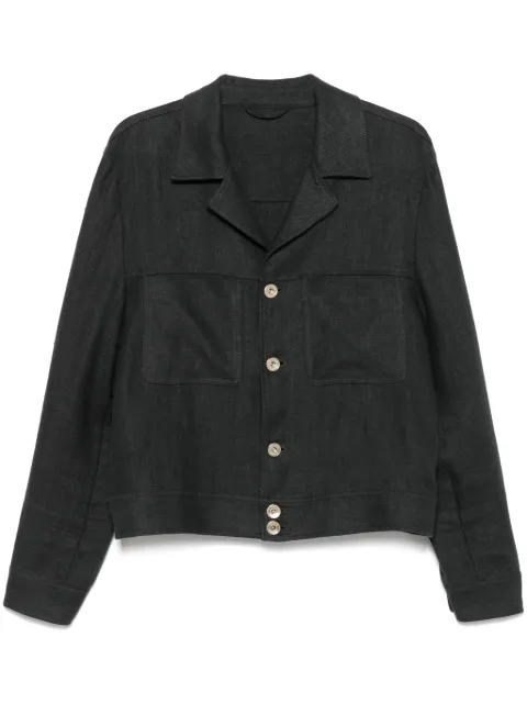 Eleventy linen shirt jacket