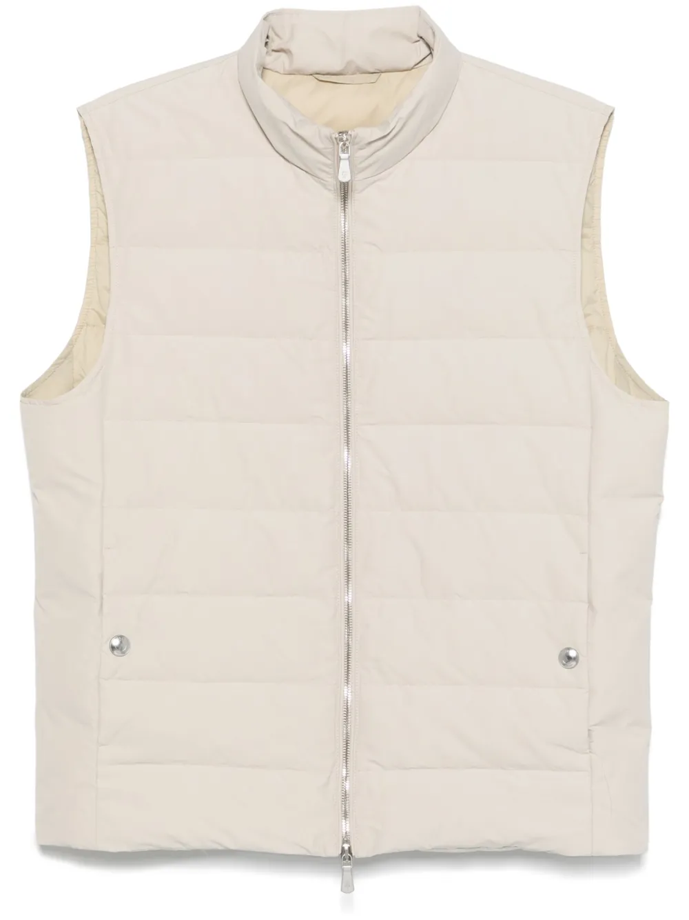 padded down vest