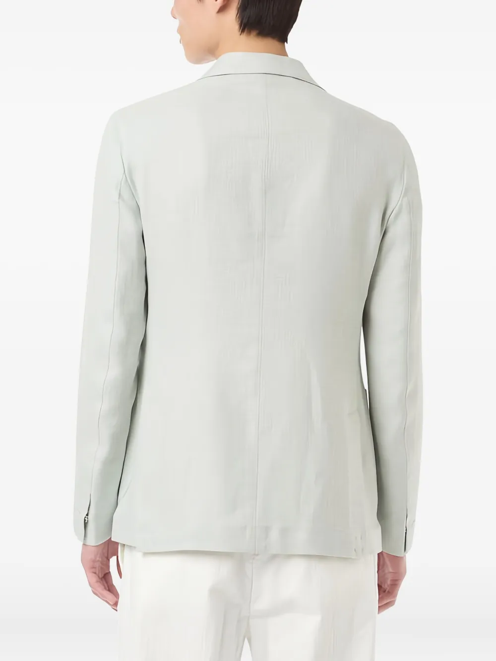 Eleventy Blazer met enkele rij knopen Groen