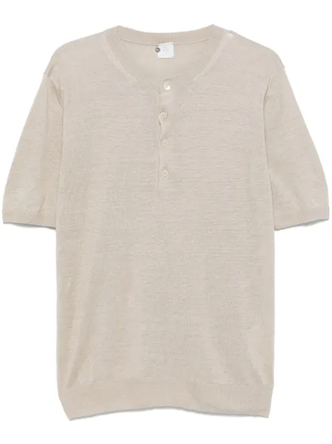 Eleventy linen Henley top